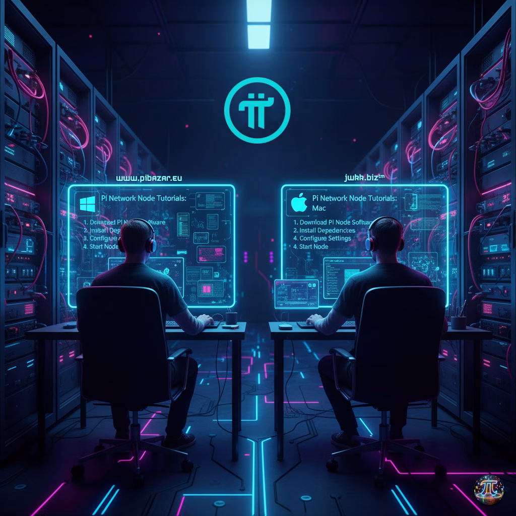 Pi Network Node Tutorials Win and Mac