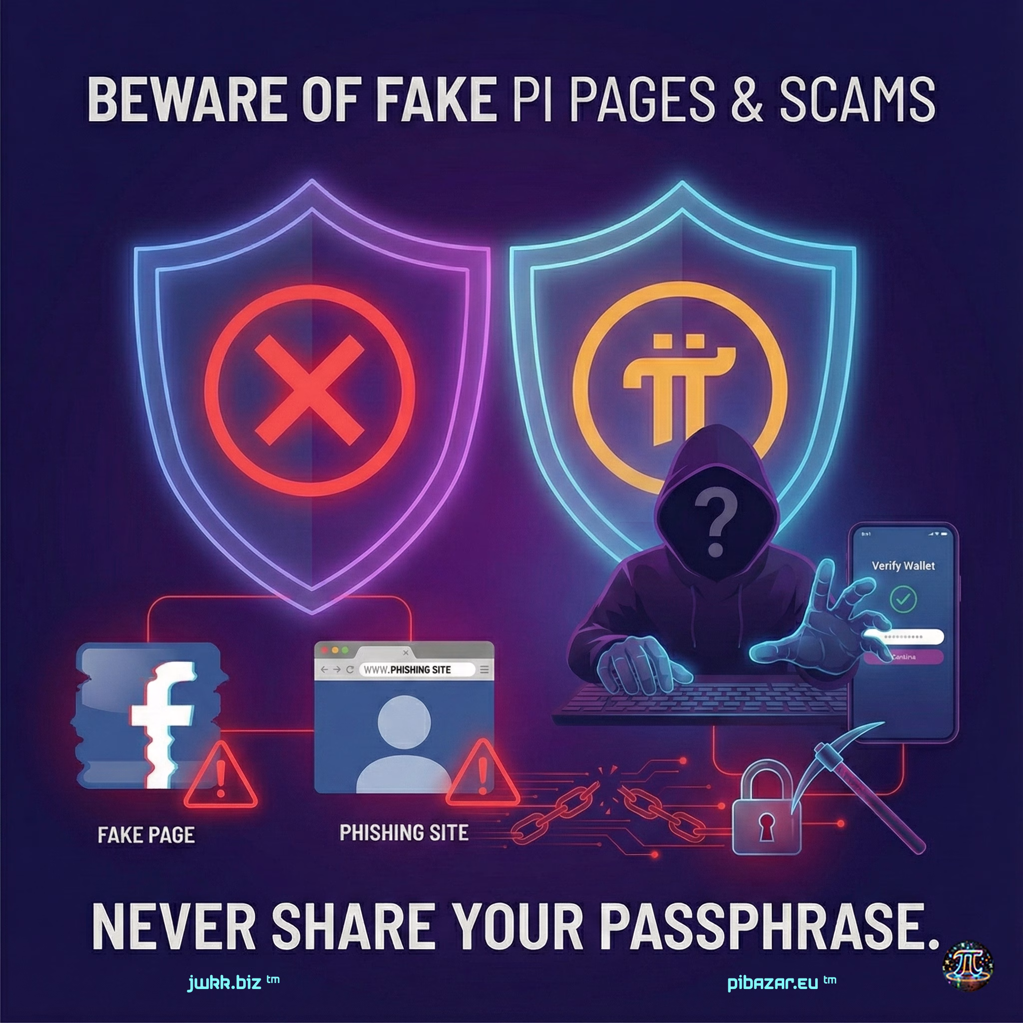 Pozor na falešné Facebook stránky o Pi Pozor na falešné Facebook a jiné stránky o Pi