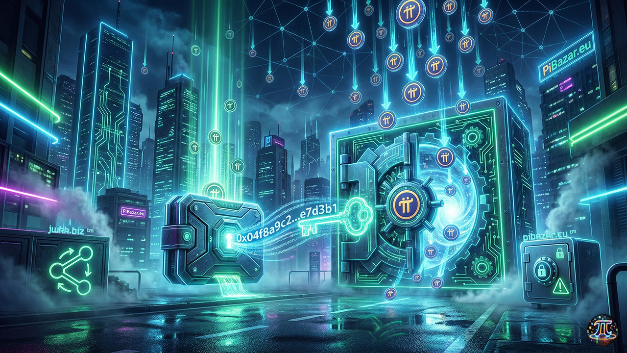 Pi Network – Jak nakládat s veřejným klíčem – Průvodce