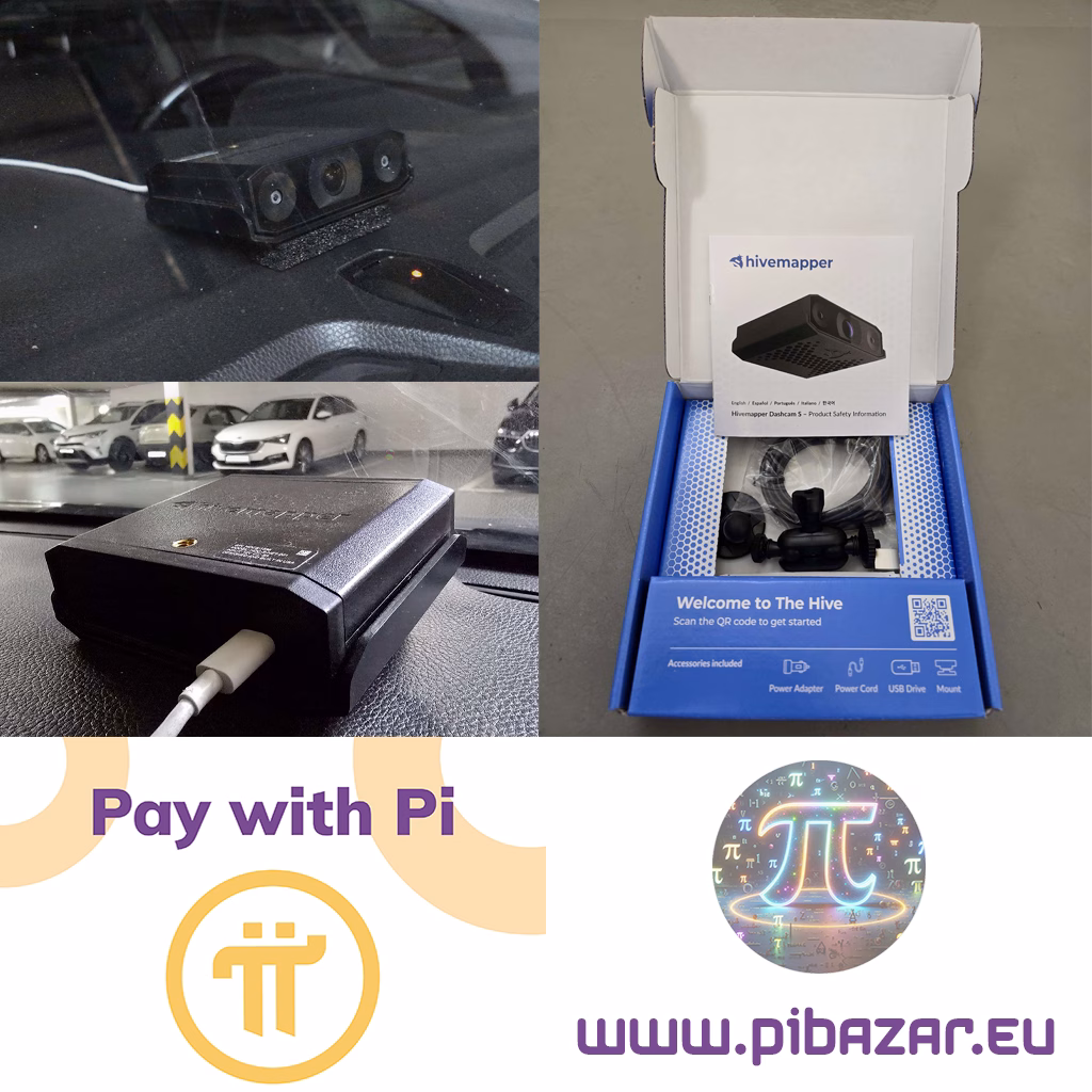 Hivemapper Dashcam HDC-S - záznamová crypto kamera Hivemapper Dashcam HDC-S - záznamová crypto kamera