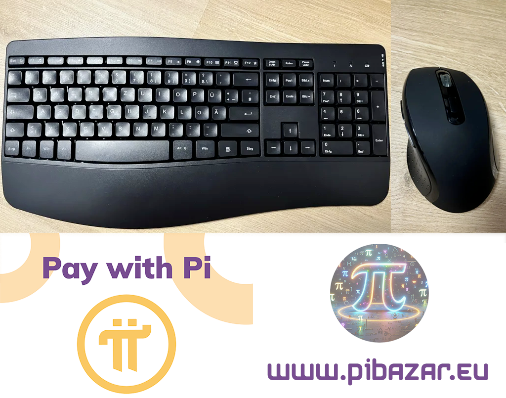Set bezdrátové klávesnice a myši Model KB7001 + MS2237
