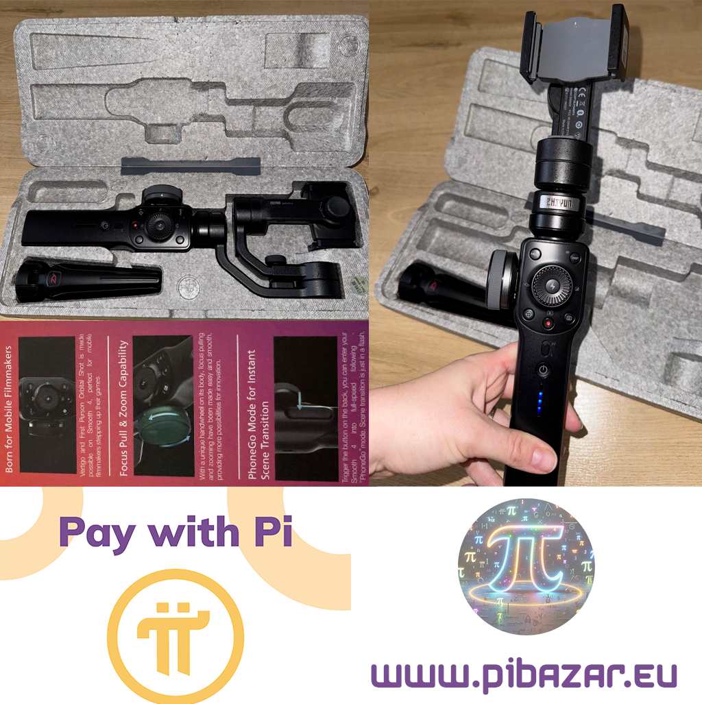 Zhiyun Smooth 4 gimbal na mobil