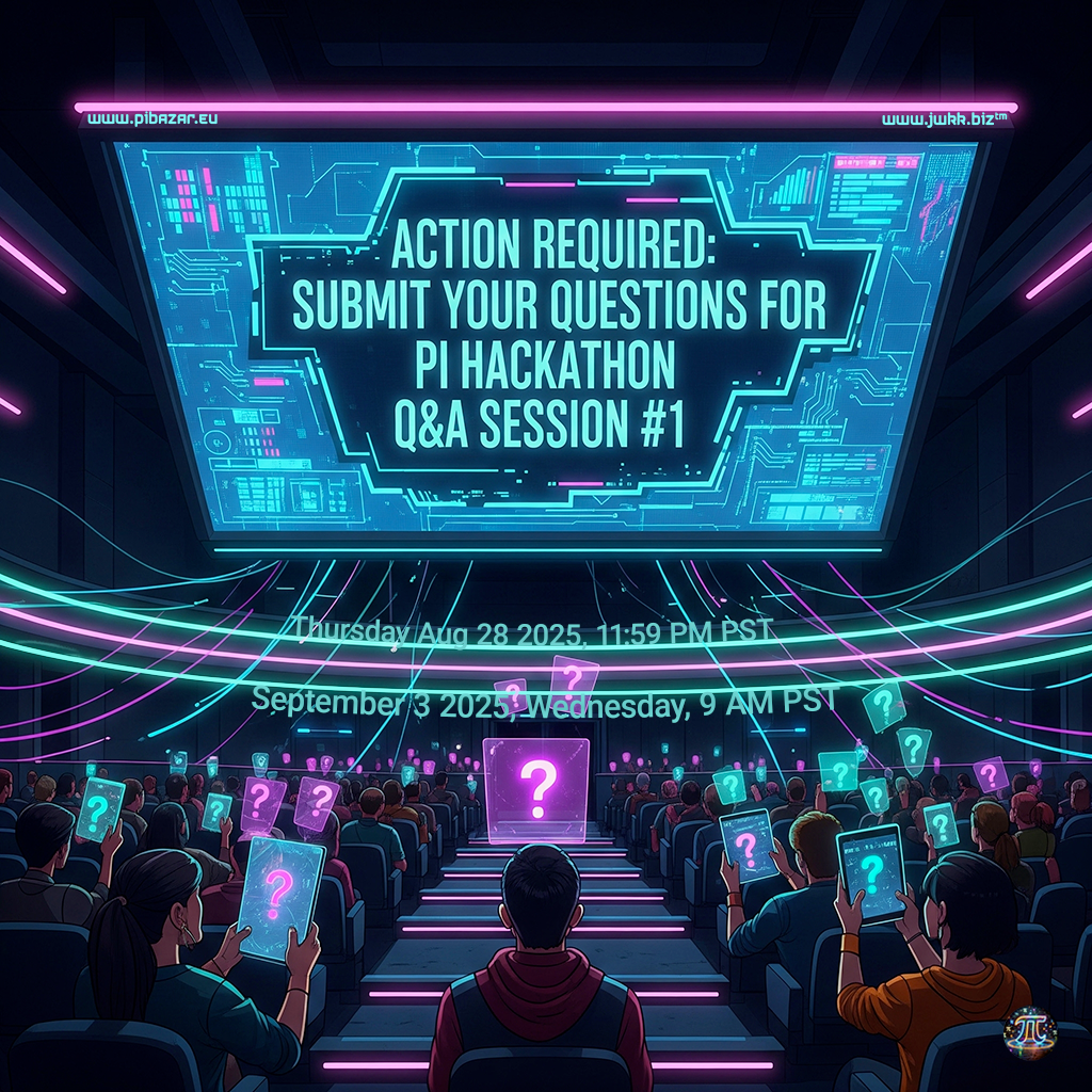 Požadovaná akce: Odešlete své otázky pro Pi Hackathon Q&A session č. 1