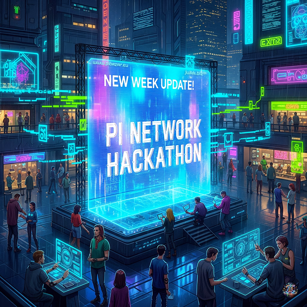 Nová týdenní aktualizace! Zapojte se do Pi Network Hackathonu a spojte se s komunitou