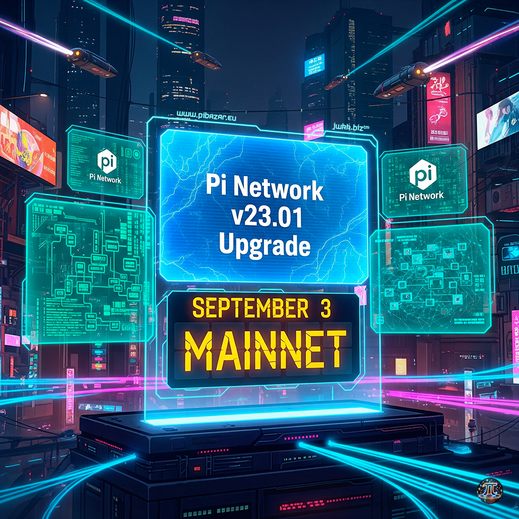 Pi Network připravuje upgrade na v23.01 před Mainnet 3. září