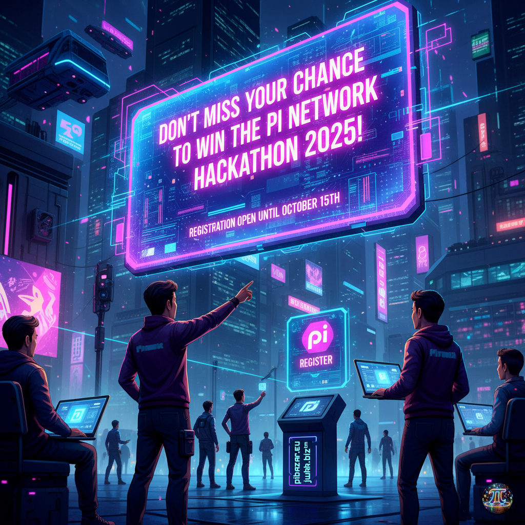 Nenechte si ujít šanci vyhrát Pi Network Hackathon 2025 !