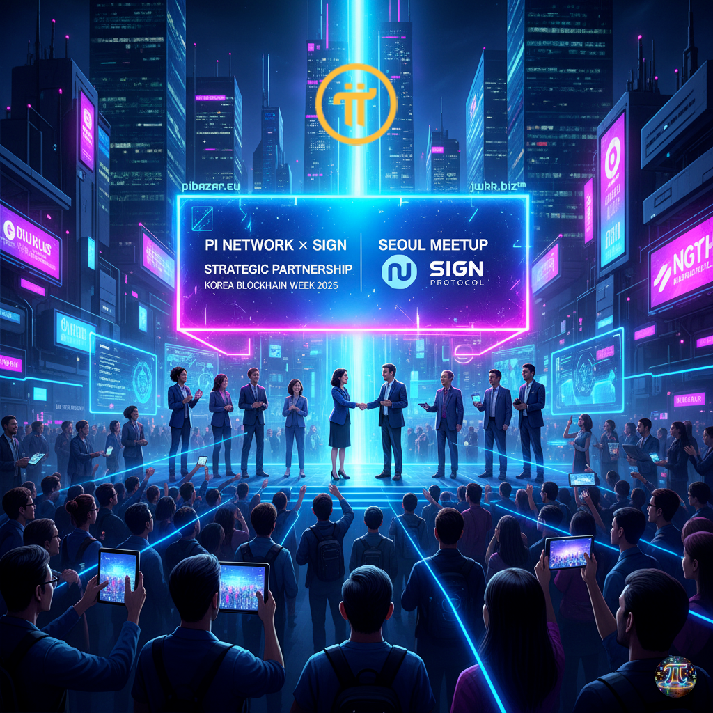 Pi Network × Sign Seoul Meetup: Strategické Partnerství Otevírá Nové Možnosti