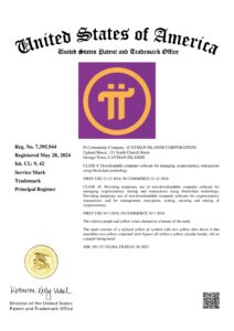 Registered trademark Pi Network - Reg. No. 7,395,944