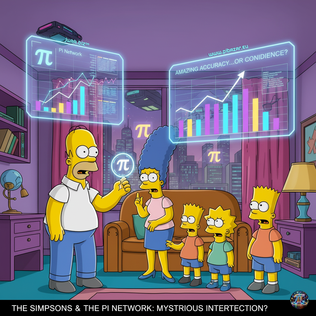 Překvapivá předpověď Simpsonových: Její spojení s Pi Network!