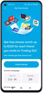 Trading 212 - Get free shares - Current campaign