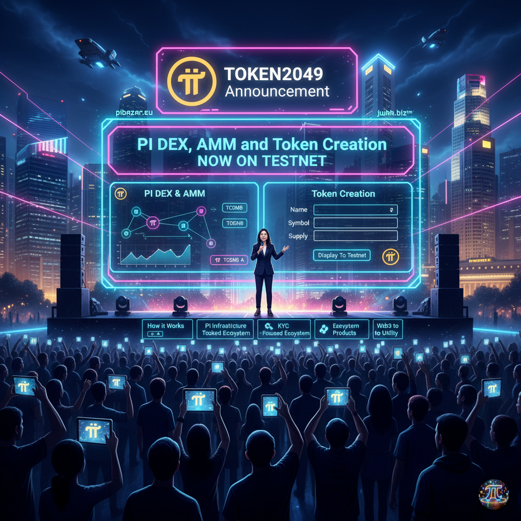 Funkce Pi DEX, AMM Liquidity Pools a vytváření tokenů jsou nyní k dispozici na Pi Testnet