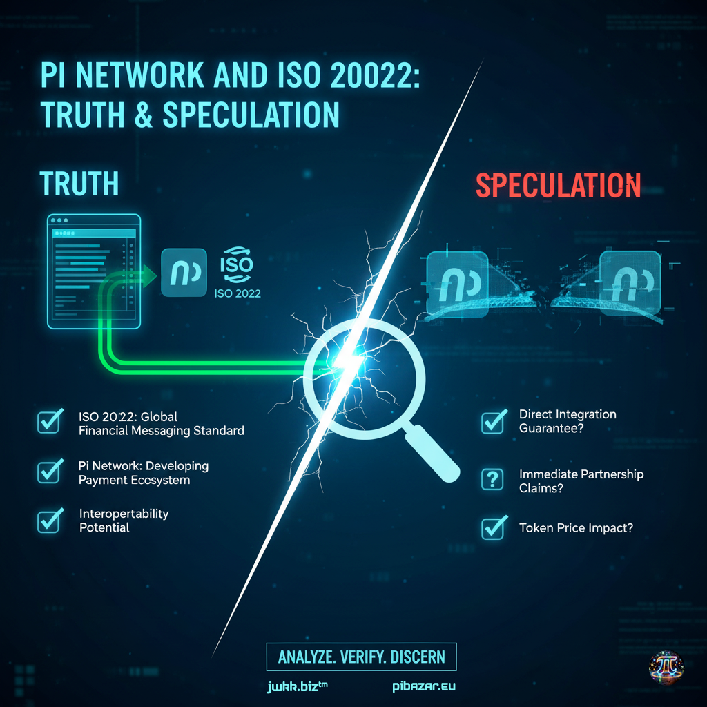 Pi Network a ISO 20022: Co je pravda a co spekulace ?