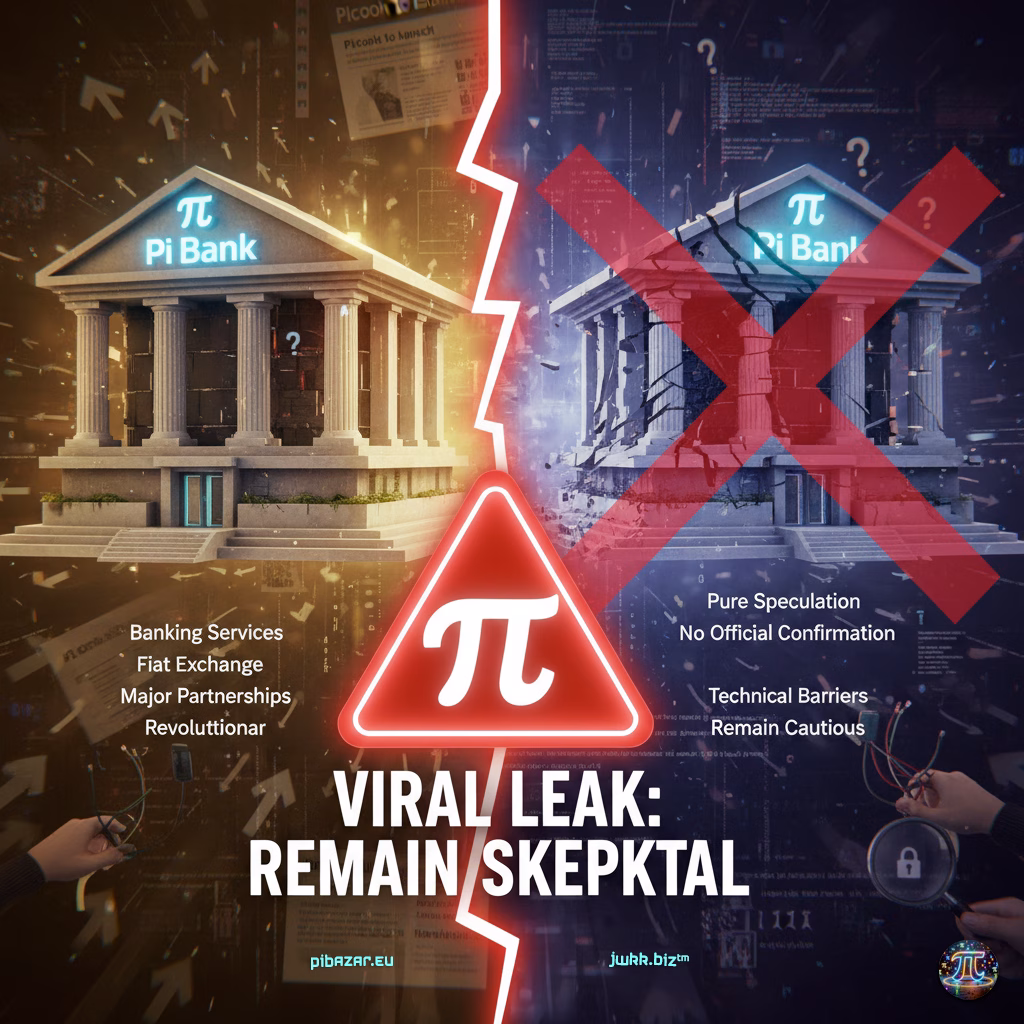 Pi Network x Pi Bank: Analýza Virálního Úniku Informací - Proč je Třeba Zůstat Skeptický Pi Network x Pi Bank: Analýza Virálního Úniku Informací - Proč je Třeba Zůstat Skeptický