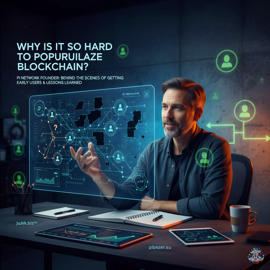Proč Je Tak Těžké Popularizovat Blockchain? Zakladatel Pi Network Hovoří o Zákulisí Získávání Prvních Uživatelů a o Získaných Ponaučeních Proč Je Tak Těžké Popularizovat Blockchain? Zakladatel Pi Network Hovoří o Zákulisí Získávání Prvních Uživatelů a o Získaných Ponaučeních