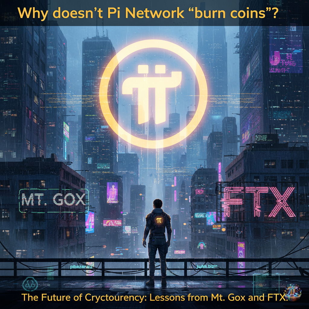 Proč Pi Network „nespaluje mince“? Budoucnost kryptoměn: Poučení z historie Mt. Gox a FTX