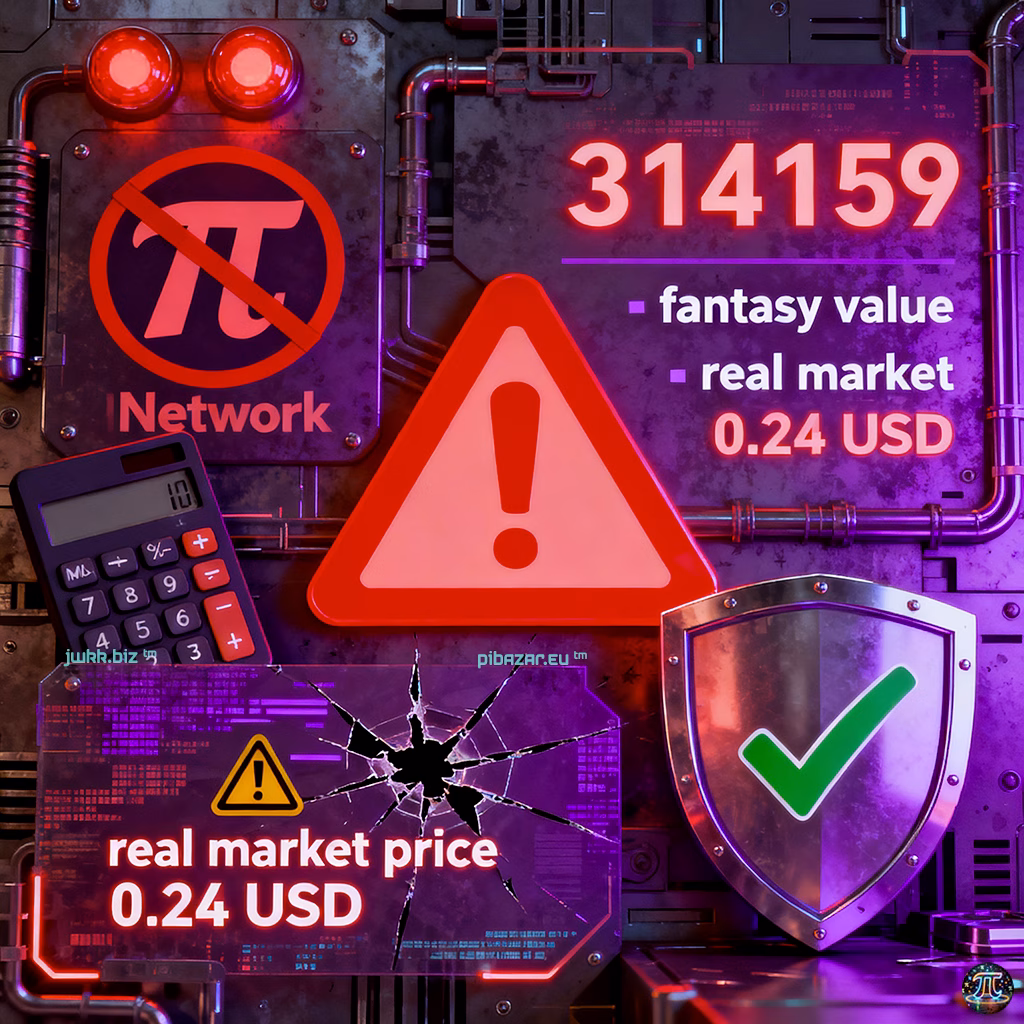 Pi Network a „314 159 USD hodnota“: Největší hoax v historii projektu