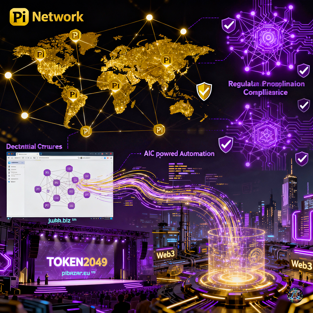Shrnutí Pi Network za říjen 2025: Zrychlení směrem k otevřenému mainnetu s decentralizací, dodržováním předpisů a využitím umělé inteligence