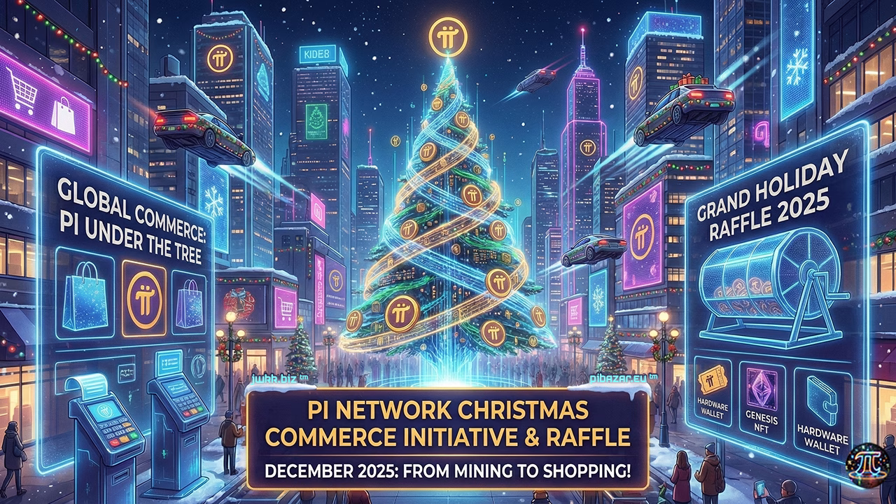 Christmas 2025 on Pi Network: From Mining to Real Shopping! Global Business Initiative and Big Holiday Raffle Launch