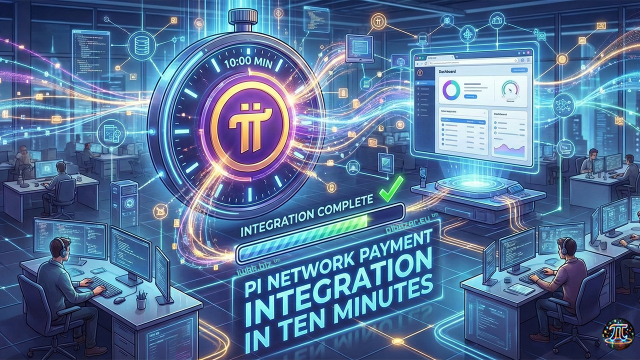 Integrace plateb Pi Network v deseti minutách