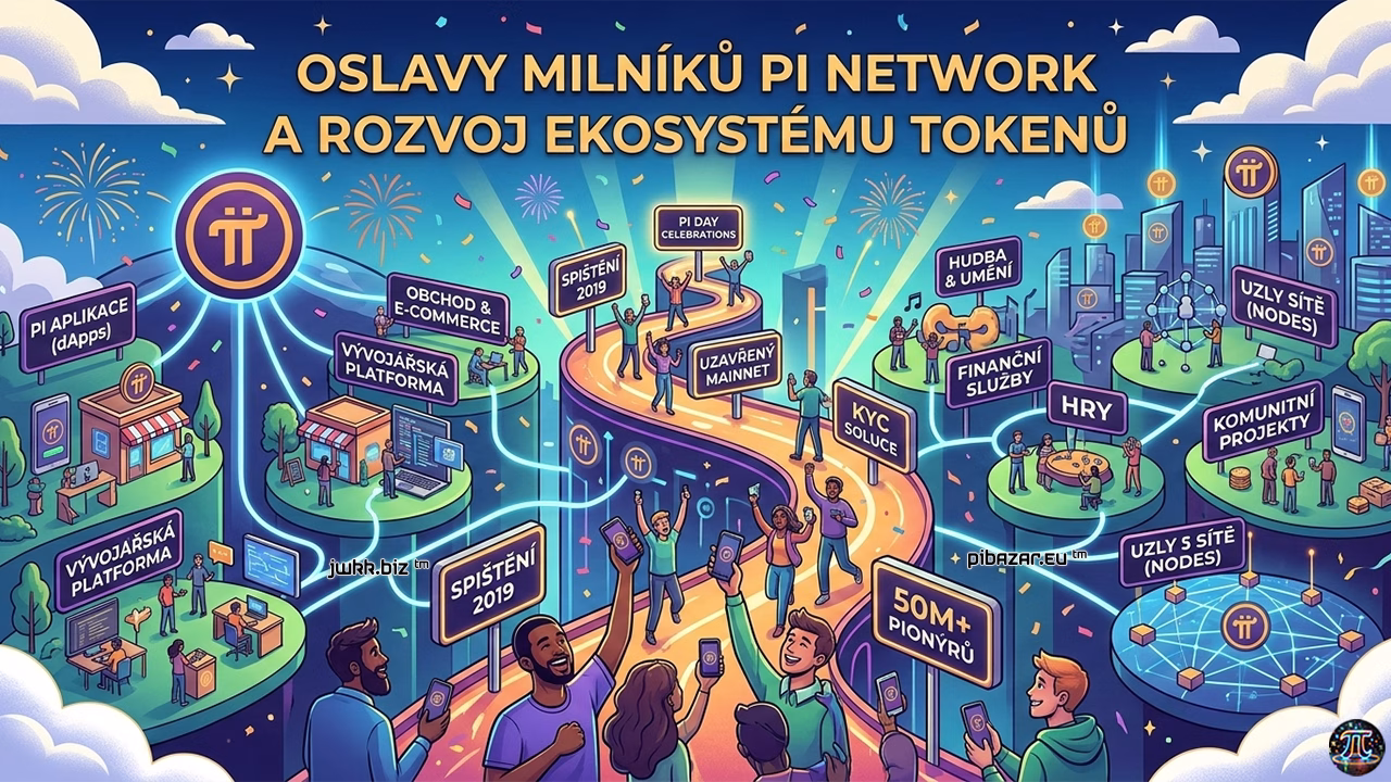 Oslavy milníků Pi Network a rozvoj ekosystému tokenů